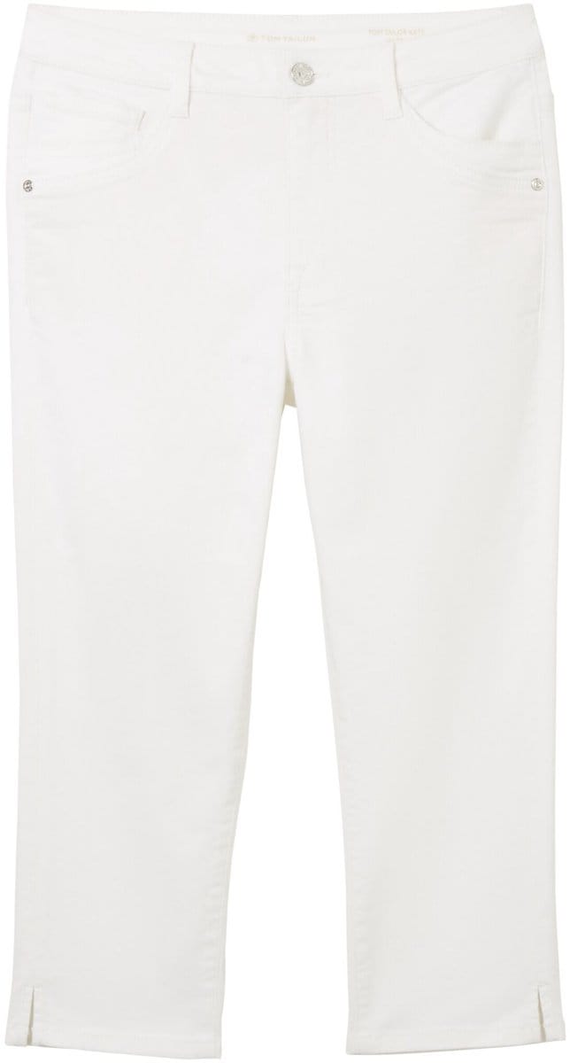 Tom Tailor - Broek - Maat 28 - Vrouwen - wit - katoen