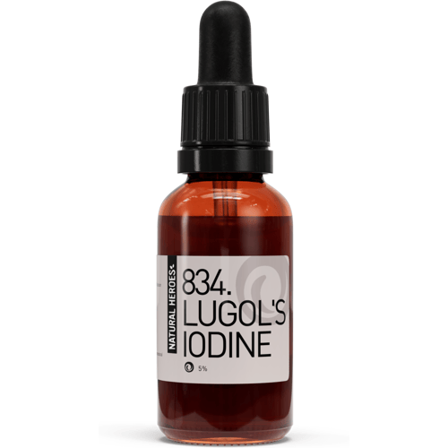 Natural Heroes Lugol's Iodine (5%) - 30 ml
