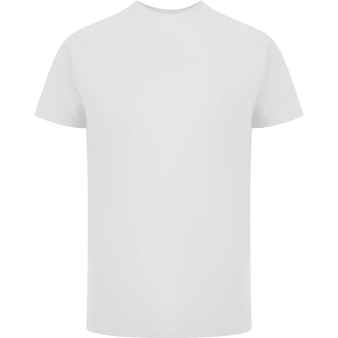 Korte Mouwen T-shirt in Wit