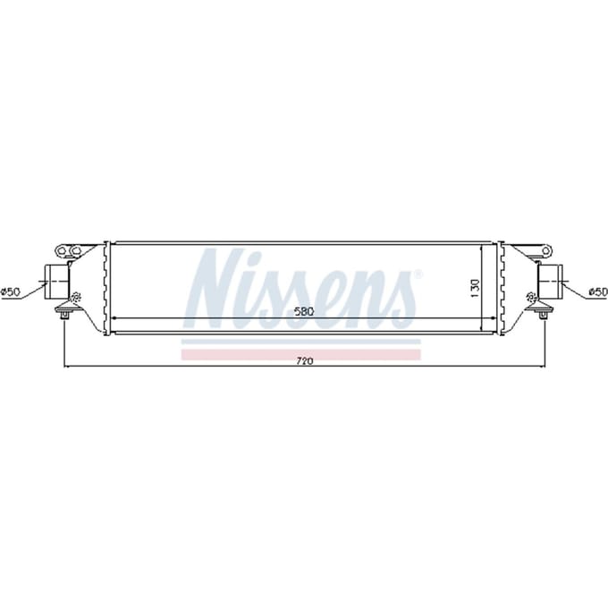 Intercooler NISSENS 96630