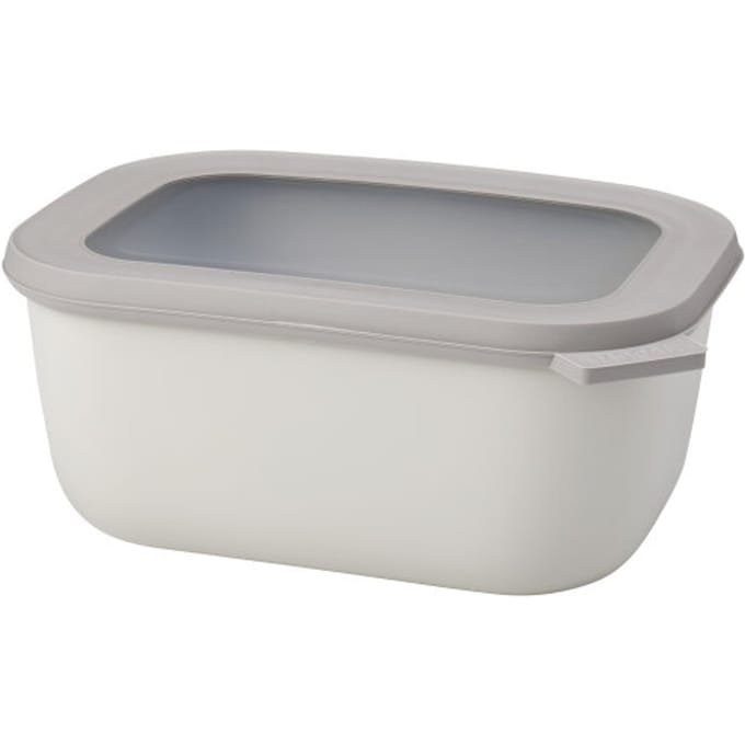 Mepal - Multikom Cirqula vershouddoos - 1500 ml - Rechthoekig - Nordic white
