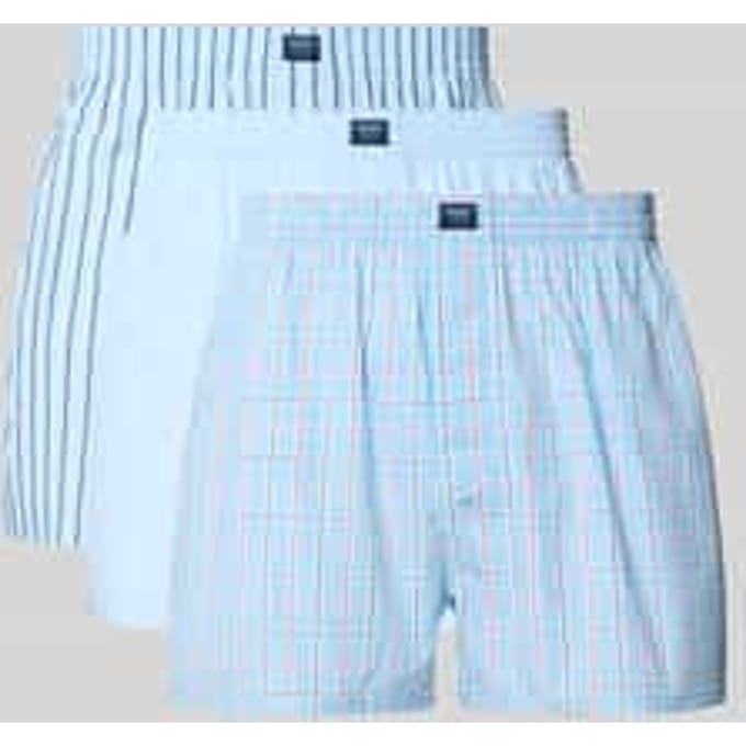 Boxershorts met labeldetail in een set van 3