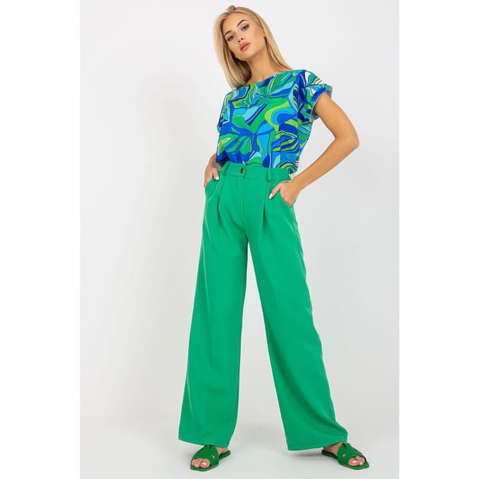 Wave Motion Pants - Green / S