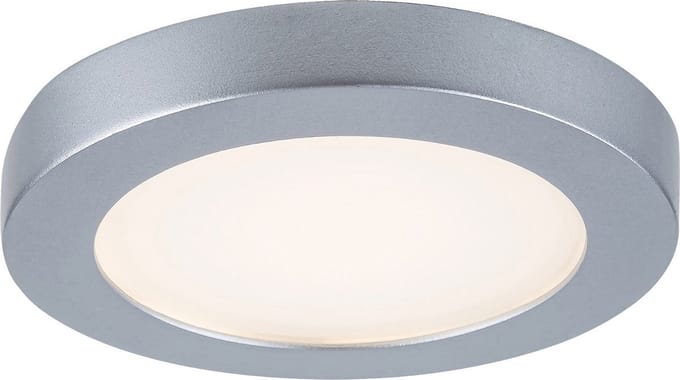 Rabalux - Opbouwlamp - opbouw plafondlamp - 3W LED, IP44, Zilver, Coco