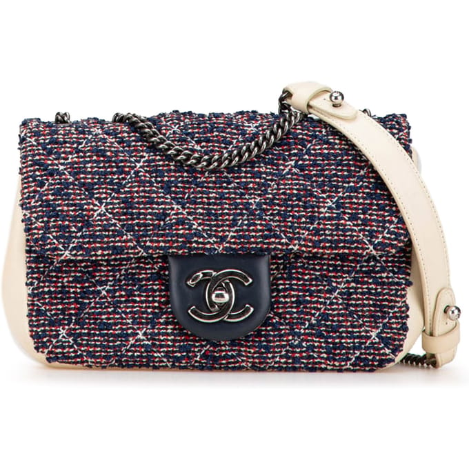 Classic Flap Bag Tweed Stil