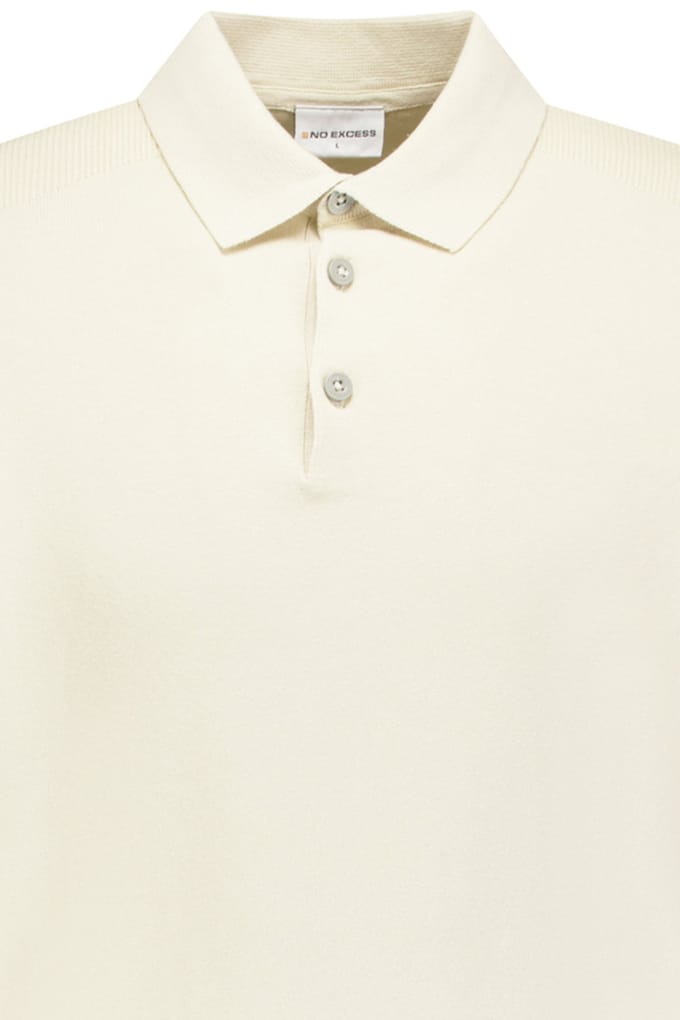 No Excess Pullover Short Sleeve Polo Button Desert Größe: XXL | Poloshirts Outlet | Herren