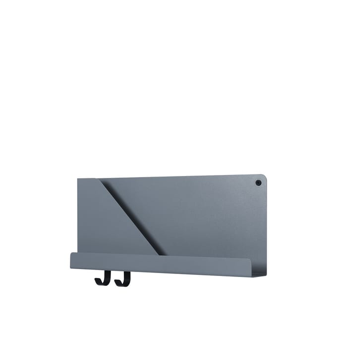 Muuto Folded rek - blauw-grijs - 51 x 22 cm
