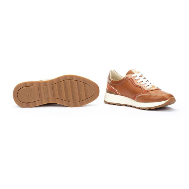 Pikolinos Arrecife - dames sneaker - Bruin - maat 36 (EU) 3 (UK)
