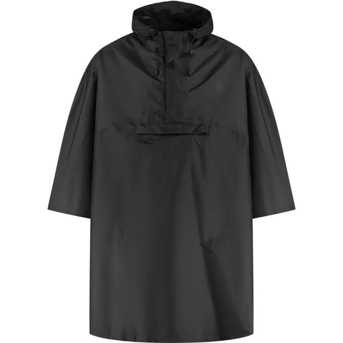 Rogelli Commuter Core Dames en Heren Fiets Regenponcho - Zwart