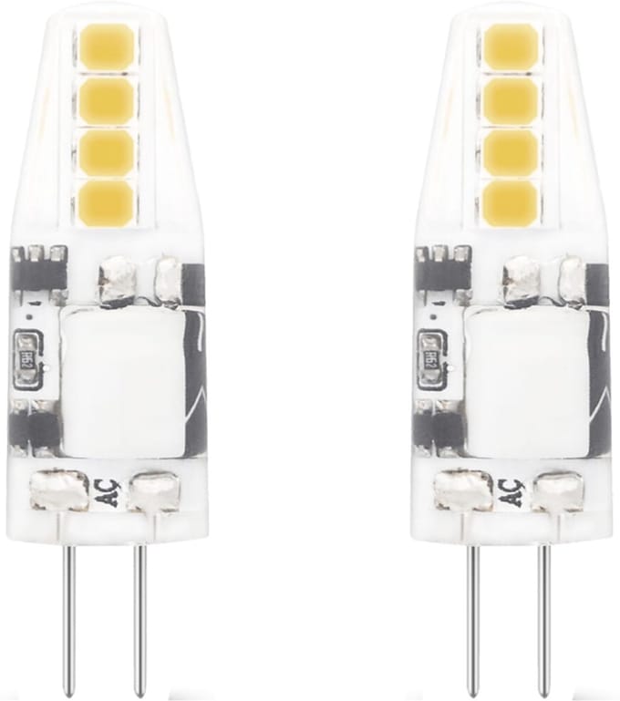 Modee LED Lamp G4 - 1.8W 6000K 180 LM 12V - LED Lamp insteek - Daglicht Wit - 2 stuks