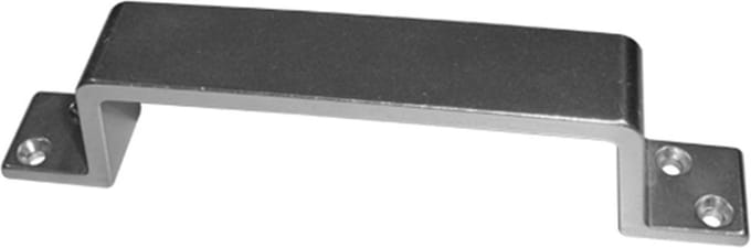 Hermeta Handgreep Aluminium Plat - 170 mm