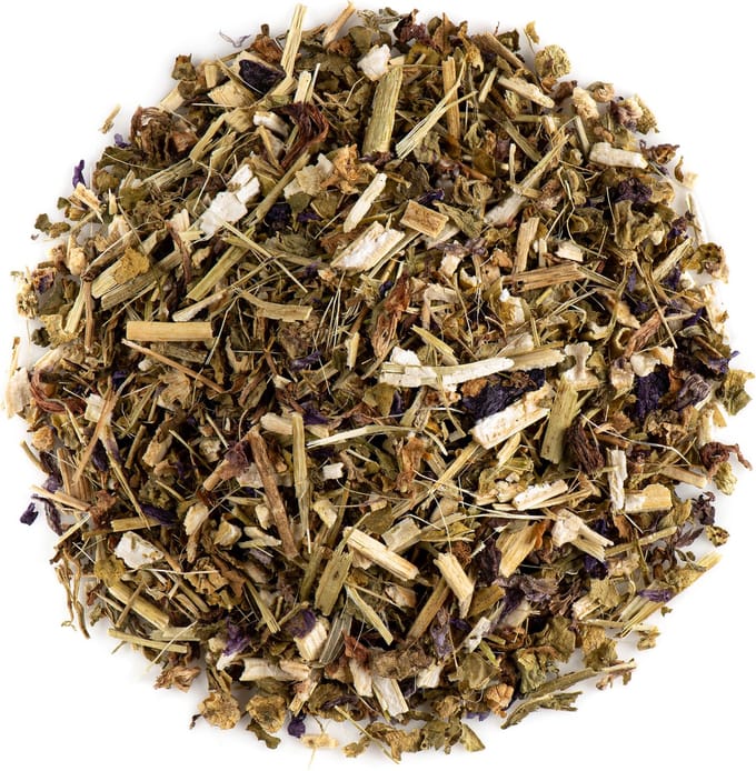 Groot Kaasjeskruid Bloem Bio Thee - Blue Mallow - Malva Sylvestris - 100 gram