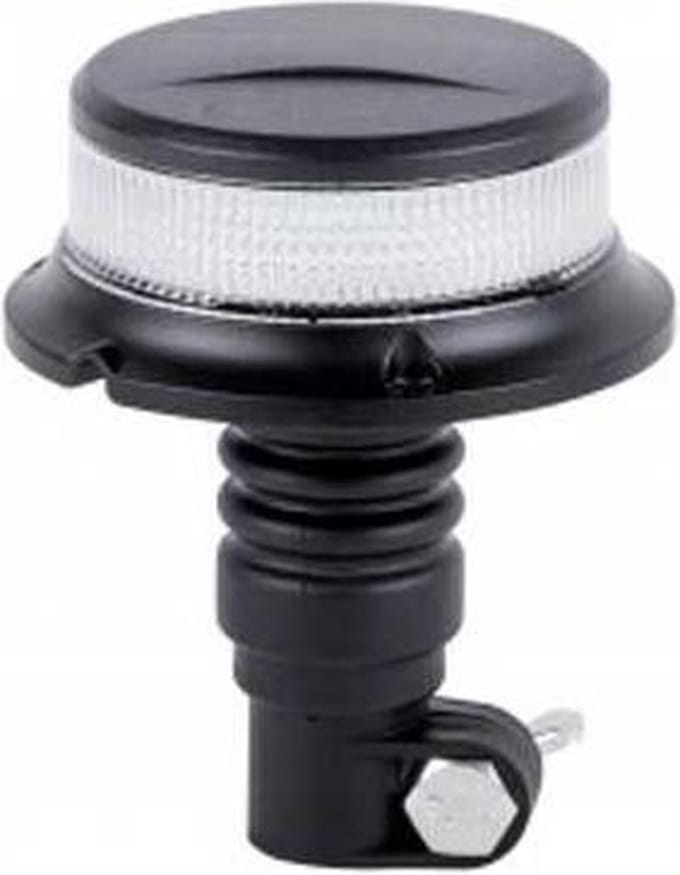 Oranje (witte Lens) dakzwaailicht / flitser - 18 LED - R10 / R65 - FLEX