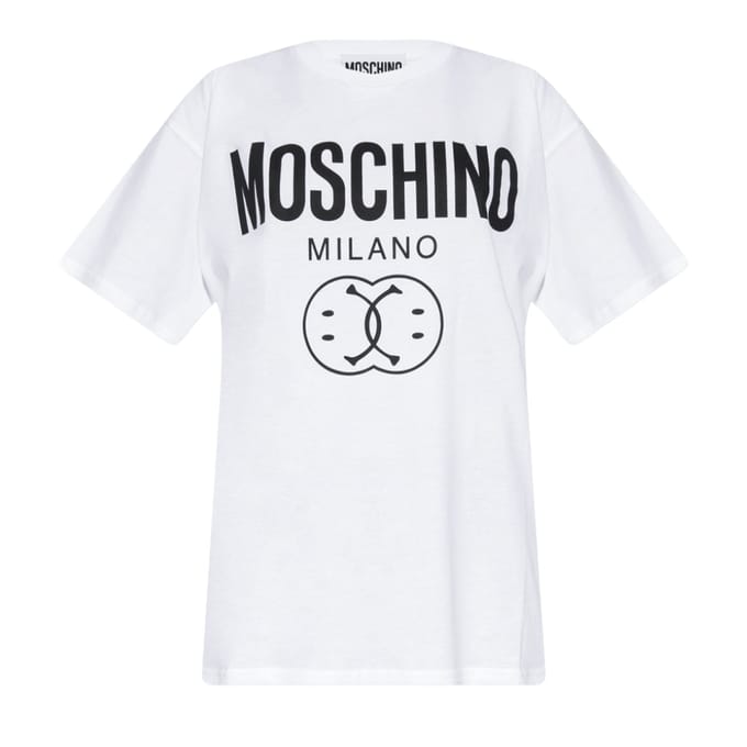 Moschino Double Smiley Wit Oversize T-shirt