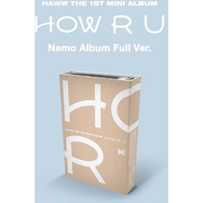 HAWW 1e mini-album HOE RU (Nemo Album) white