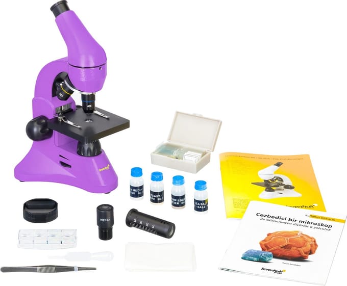 Levenhuk - 69074 - Rainbow 50L Lime Microscoop - (EN)