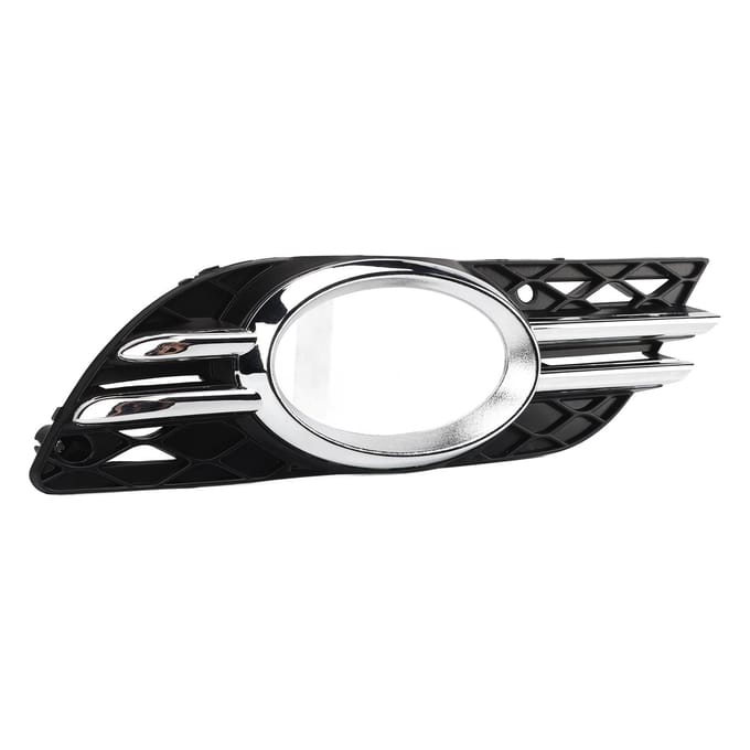2 STuks Voor Mistlamp Grille Cover Trim 2118850922 Vervanging voor E320 E350 E550 2007?2009 gray