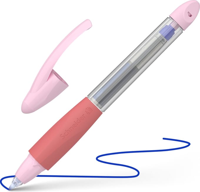 Schneider rollerball - Base Ball - penpunt M - Rose-red - S-188338