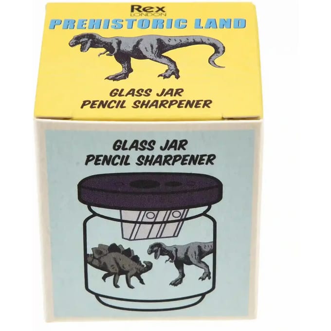 Glazen puntenslijper Rex London Prehistoric Land