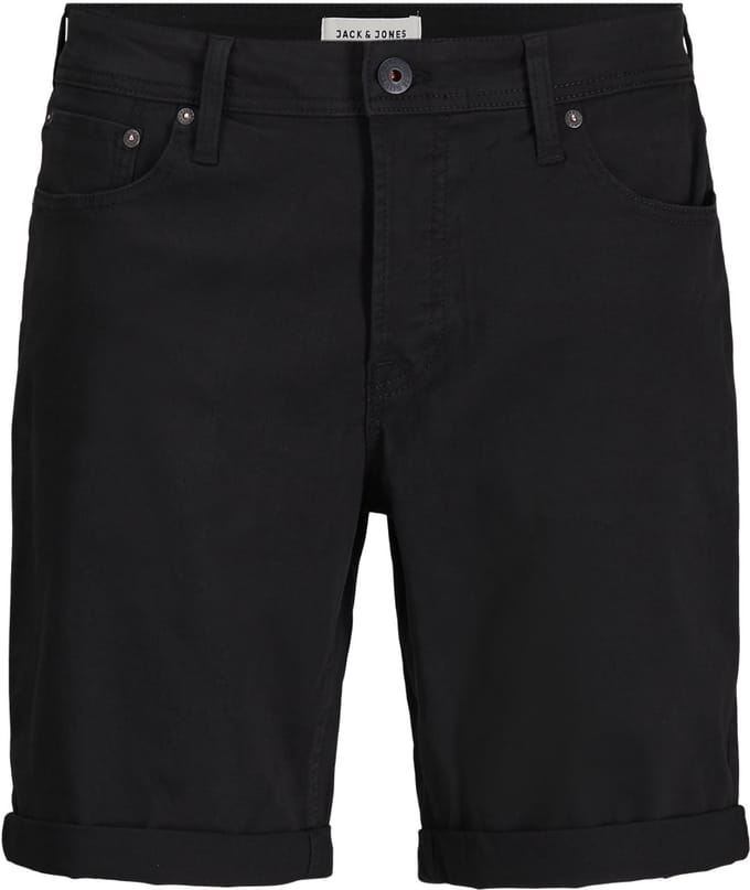 JACK&JONES PLUS JPSTRICK ORIGINAL SHORT PLS Heren Short met 5 zakken - Black
