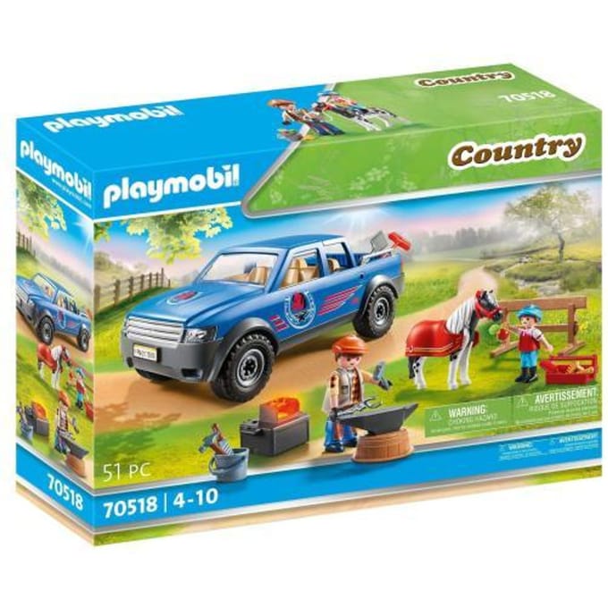 PLAYMOBIL Country Mobiele hoefsmid - 70518