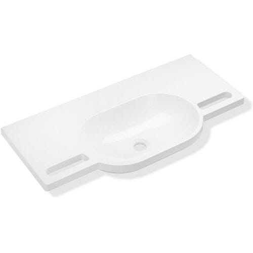 HEWI Universal washbasin 85 x 41.5 cm without tap hole 950.11.200