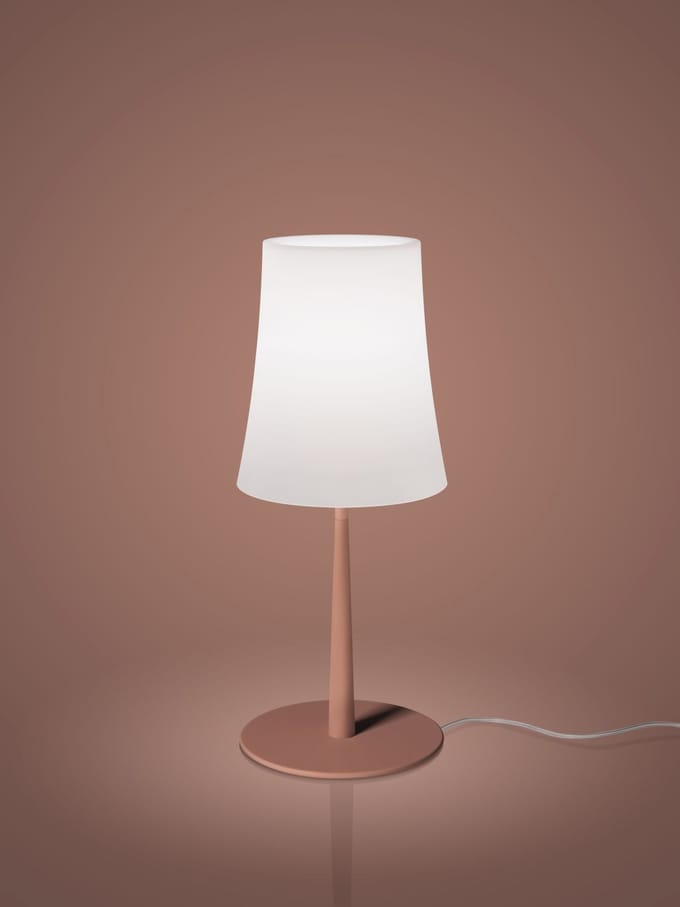 Foscarini Birdie Easy tafellamp - zegelrood - normaal