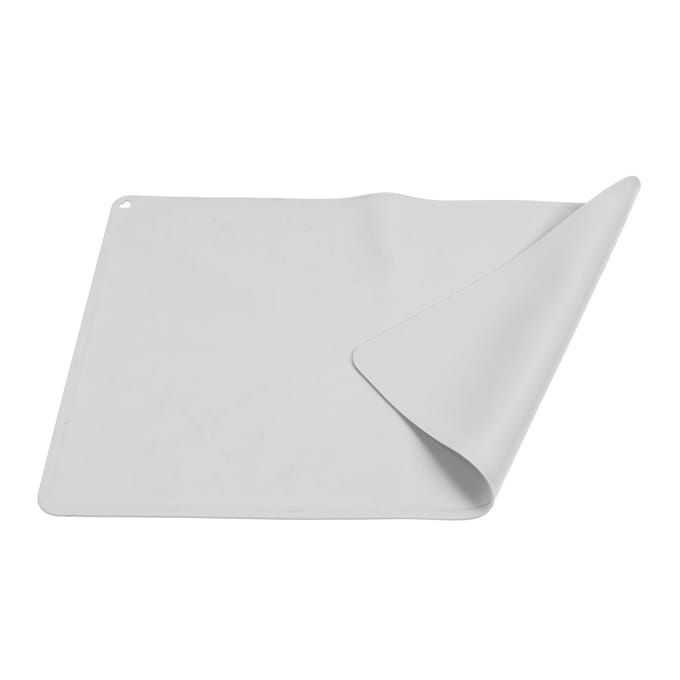 Waterdichte Antislip Placemat Silicone Hitte-isolatie Pad Kinder Tafelmat voor Keukengebruik(Grijs ) grijs