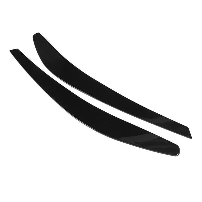 Koplamp Wenkbrauw Sierlijsten Covers Glanzend Zwart 1036024 Vervanging voor Holden VF Commodore SS SSV SV6 white
