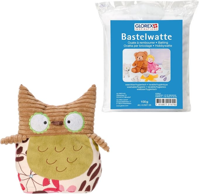 Knuffeldier Set om Zelf te Stoppen: Knutsel je Eigen Uiltje (ca. 25 cm)