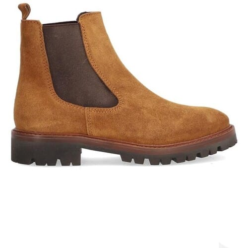 Alpe Militare bruin leren enkellaarsjes