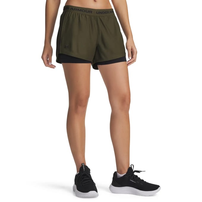 Dames 2-in-1 shorts Under Armour Tech Play Up