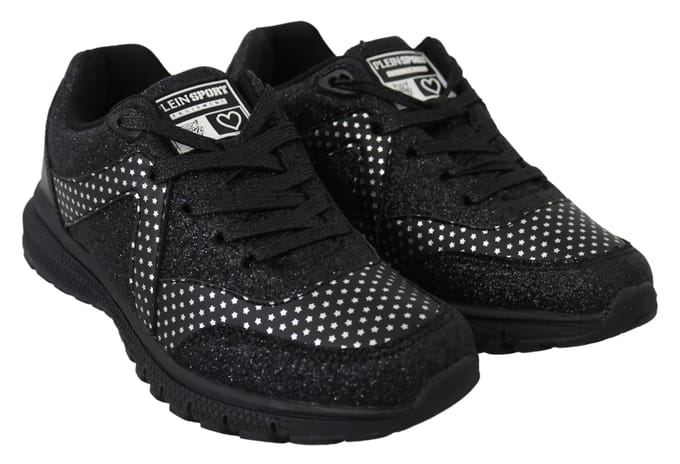 Plein Sport Dames Zwart Polyester Runner Jasmines Sneakers Schoenen