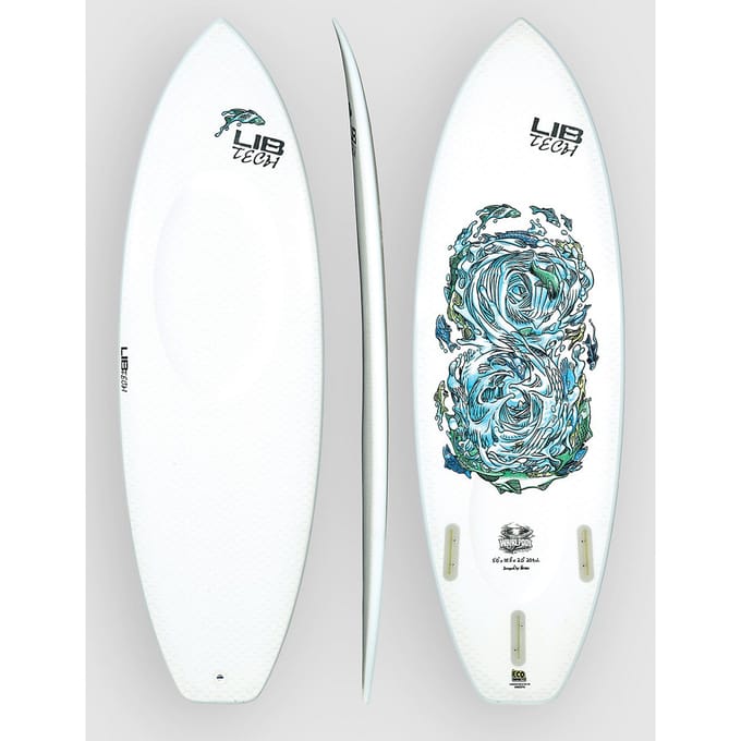 Lib Tech Whirlpool Surfboard patroon