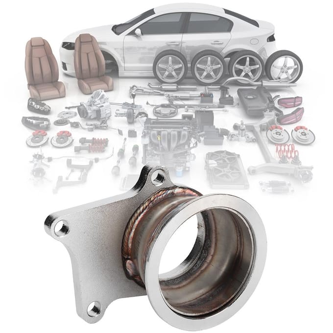 5 Bout naar 3  V-Band Flens Turbo Adapter RVS Adapter Voor T3T4 Turbo