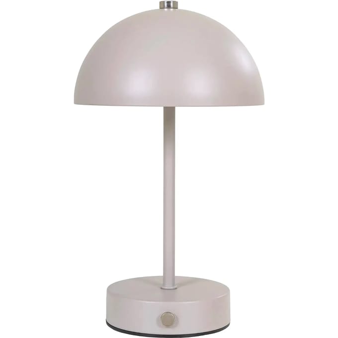 House Nordic Holt Zand LED Tafellamp Oplaadbaar