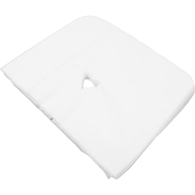 200 stuks Massage Gezichtsbedekking Wegwerp Comfortabele Hoofdsteunhoezen Stof Wit voor Thuis Salon white