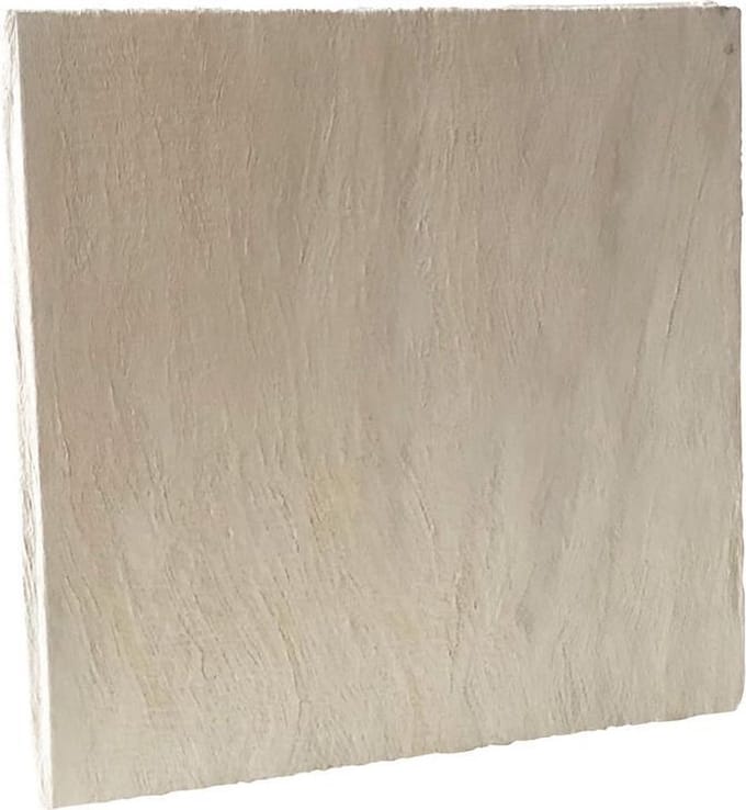Gastenboek/notitieboek 30x30cm, witte boombast, blanco bladen