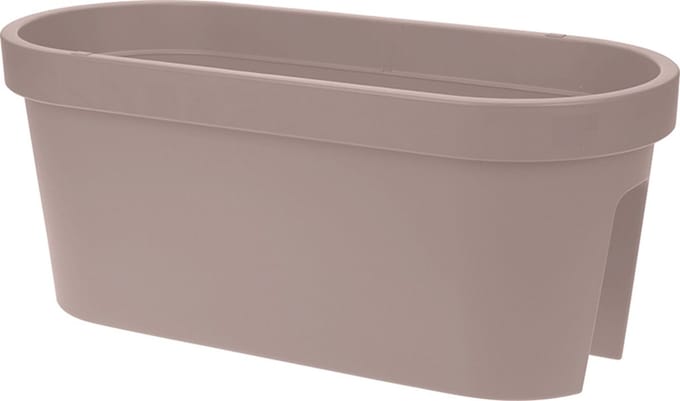 Balkonbak taupe - 60x28x25 CM
