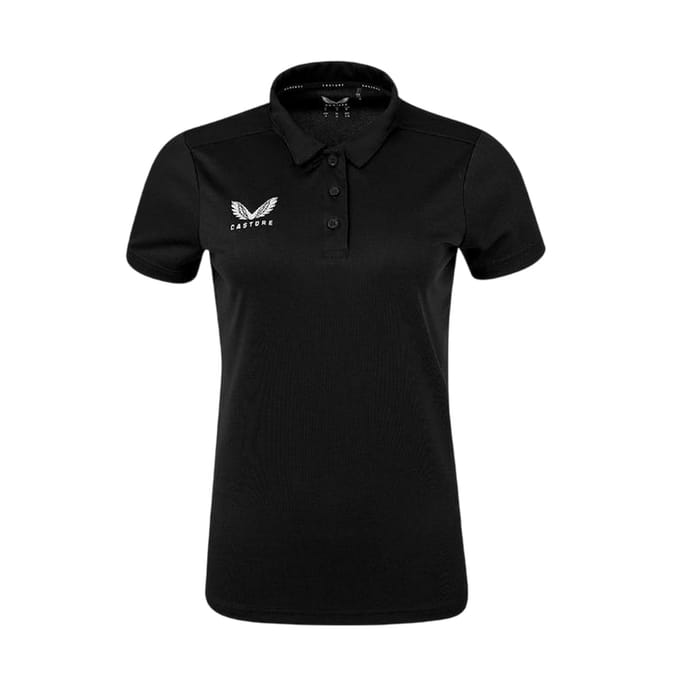 Castore Dames/Dames Logo Travel Poloshirt (Kaviaar)