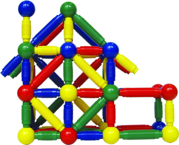 Jumbo Magneten Bouwset 72 Stuks – Magnetisch Constructiespeelgoed | Creatief Bouwen & Motorische Ontwikkeling voor Kinderen