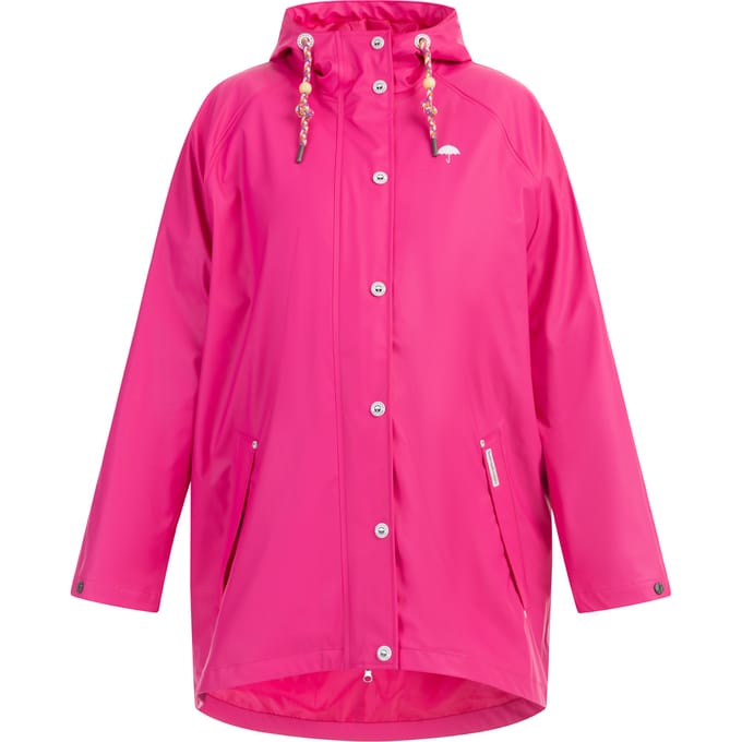 Schmuddelwedda Grote maat regenjas bridgeport Dames ROZE-280