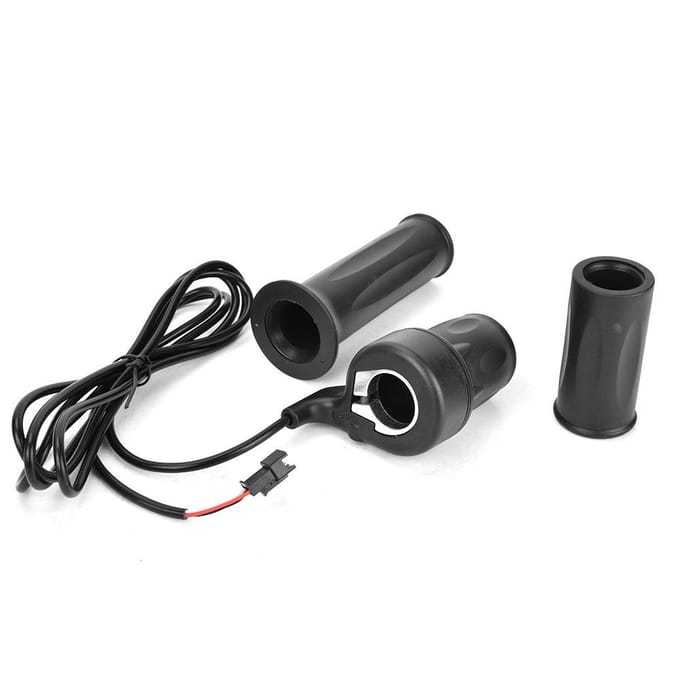 20X Poignée d'accélérateur Demi-poignée Vélo de montagne Conversion Accessoire électrique gray