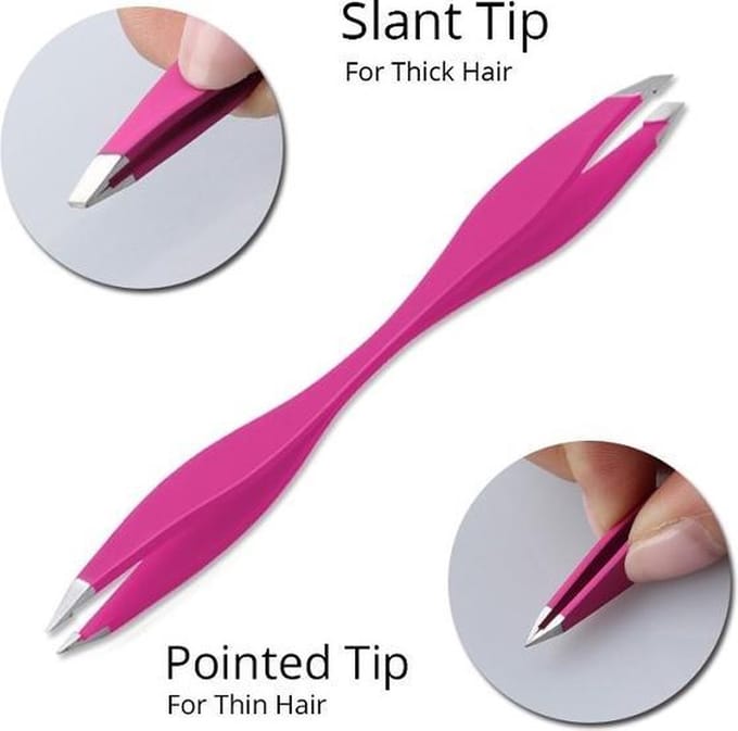 Dubbele Pincet - Hot Pink