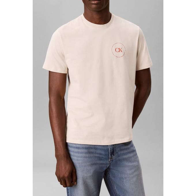 Calvin Klein 30s Eu Tee Oatmeal Taglia: M | Magliette basic Outlet | Uomo
