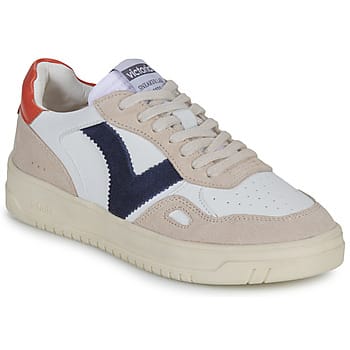 Sportschoenen met leereffect en splitleer Victoria Seul