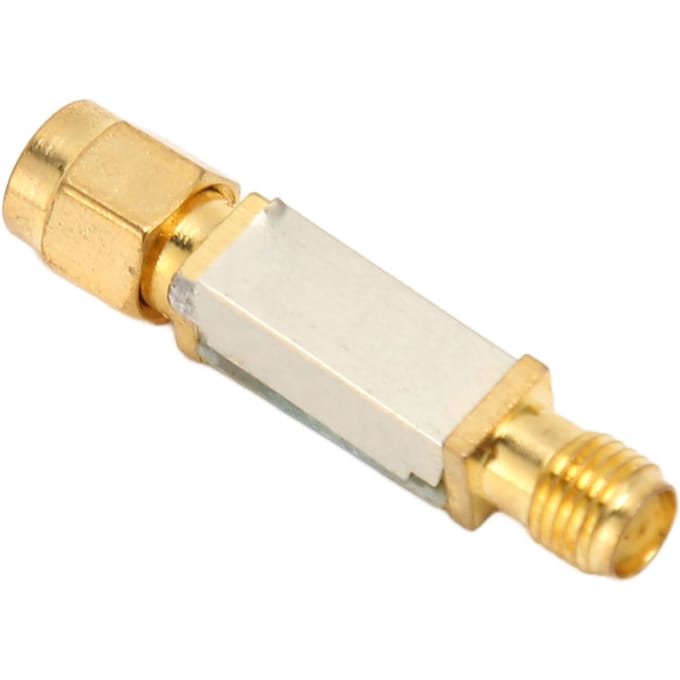Filtre Passe-bande 868MHz Faible Perte d'Insertion Filtre Passe-bande SAW RFID avec Interface SMA Plaqué Or
