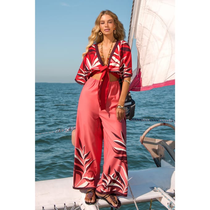 Modern Muse Tropische Jumpsuit