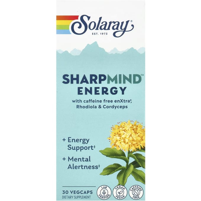 Sharpmind™ Energie, 30 Plantaardige Capsules