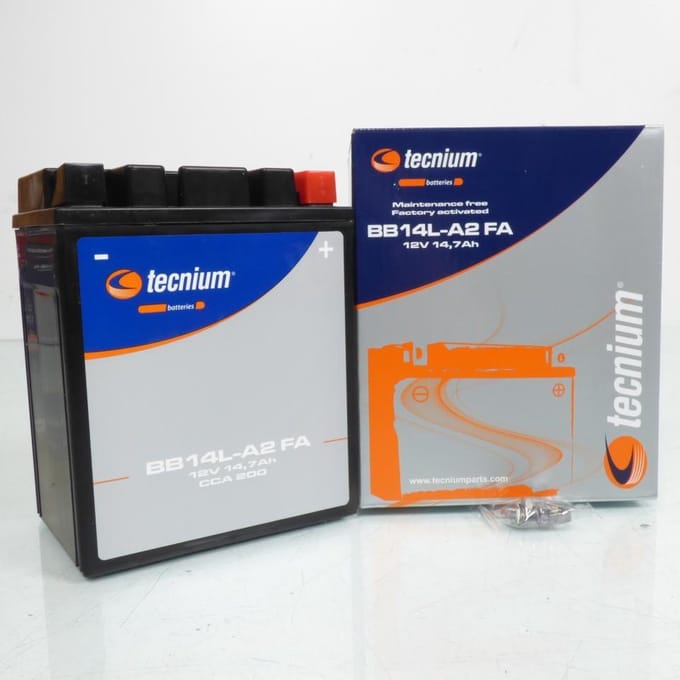 Motorfiets accu Tecnium BB14L-A2
